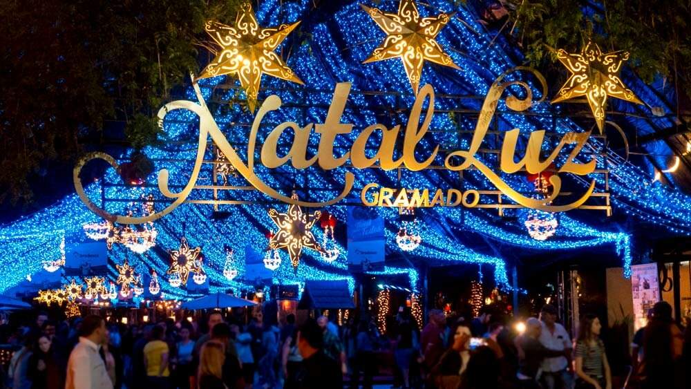 Natal Luz em Gramado - 16/10/2019 - Turismo - Fotografia - Folha de S.Paulo